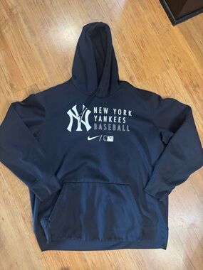 New York Yankees Nike Hoodie Black Men’s Sz XXL